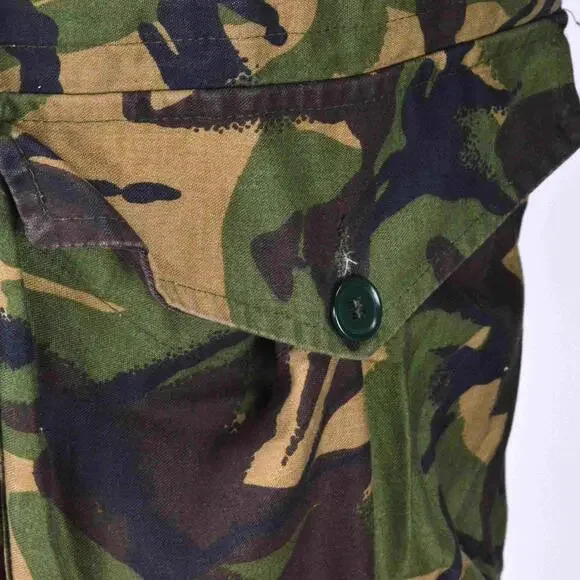 British Army Camo Military Woodland DPM Smock Jacket 170/96 M Short Temperate - Picture 7 of 14